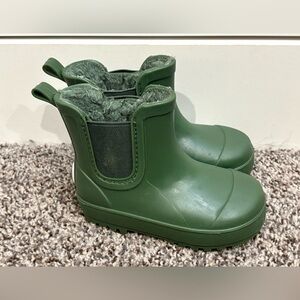 Bearpaw Waterproof Green Toddler Ankle Boots Size 5c